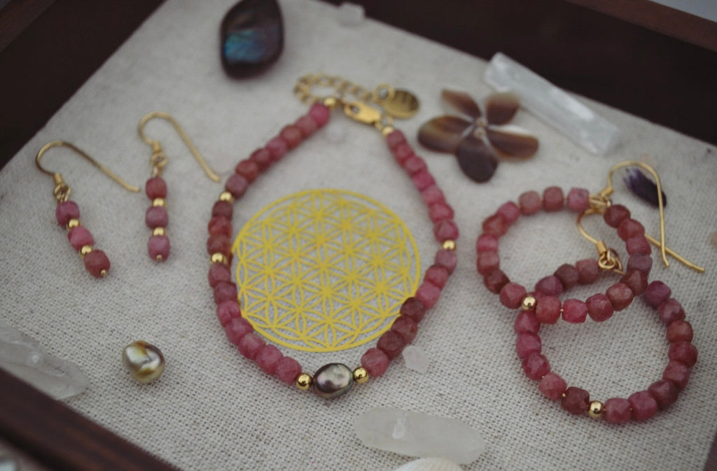 TALISMAN VESTA  Rubis 4 mm