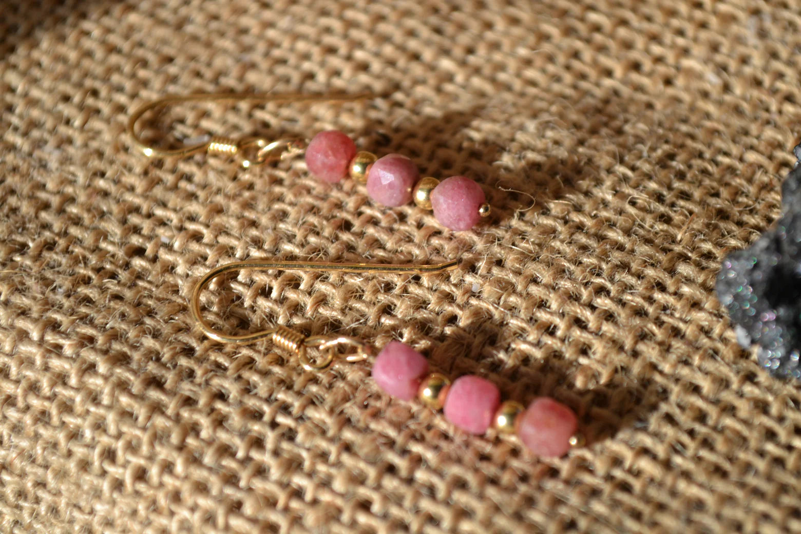 TALISMAN VESTA - Boucles d’oreilles Rubis