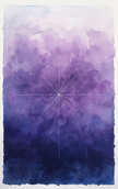 Norðr — Larmes de Job & Iolite, plaqué or 18k