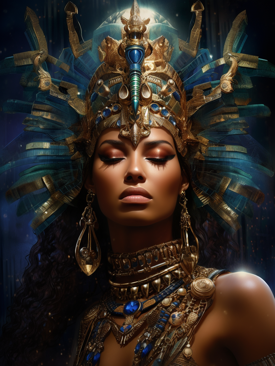 CLÉOPÂTRE 𓈎𓃭𓇌𓅱𓊪𓄿𓏏𓊃𓄿  — Collier mystères & keshi de Tahiti