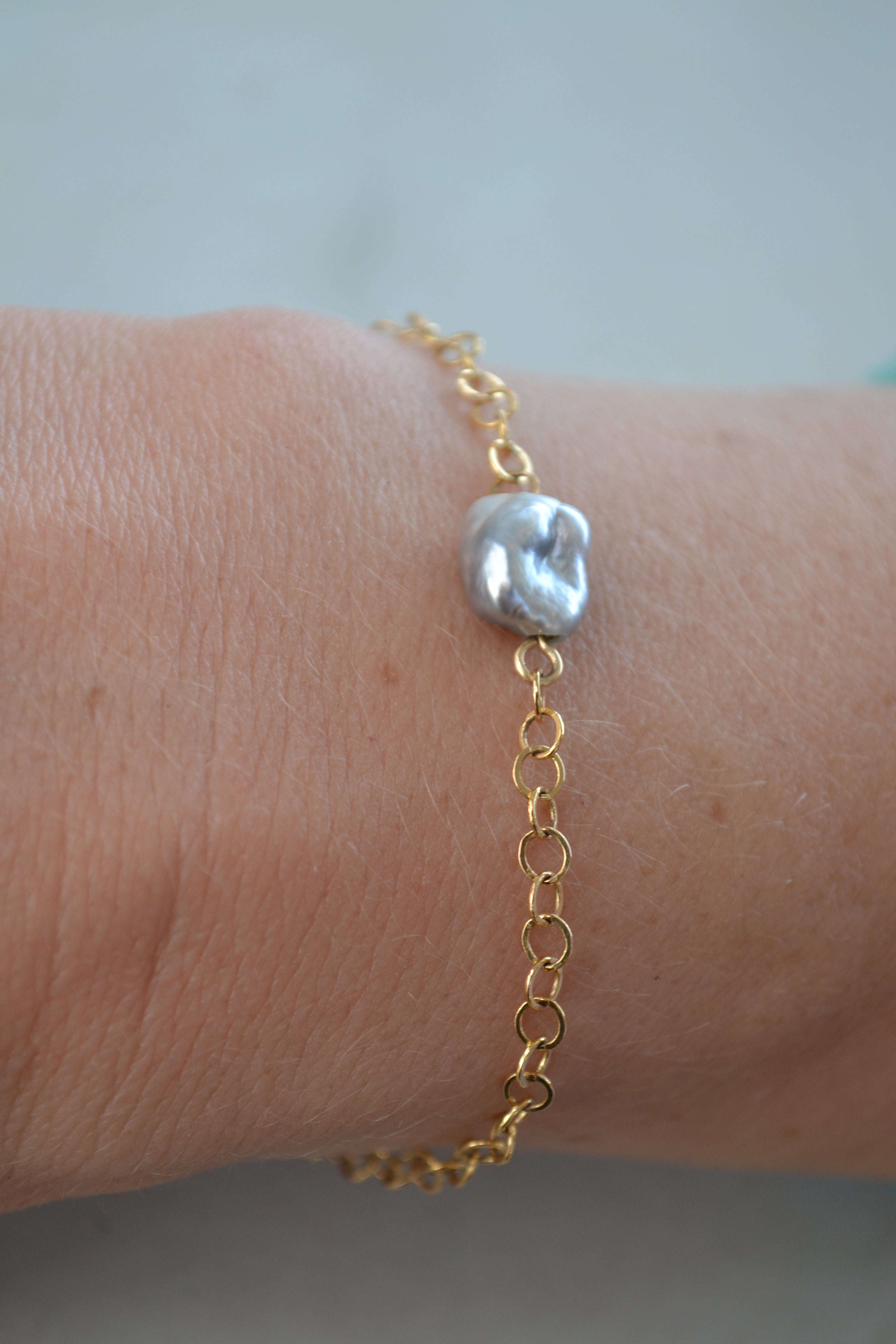 TALISMAN MAEVA - Bracelet Keshi de Tahiti