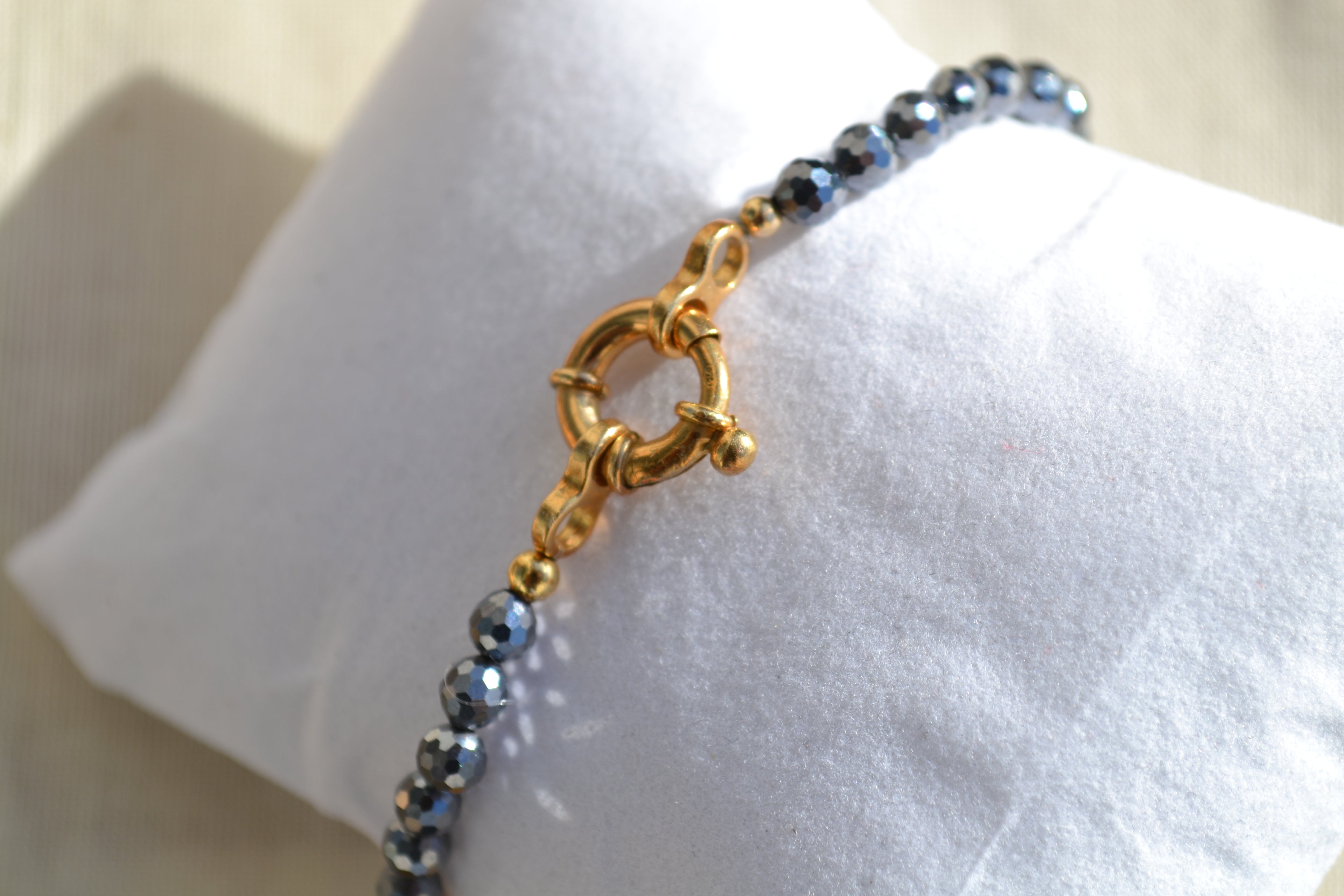 TALISMAN NALANI - Quartz Terahertz & Nacre de Tahiti