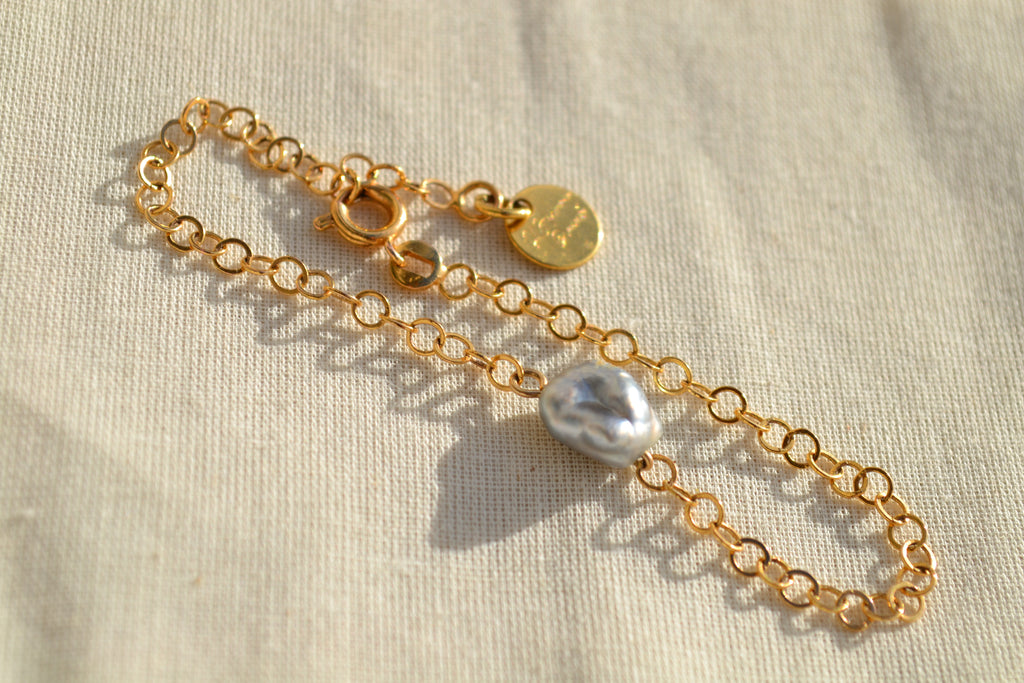 TALISMAN MAEVA - Bracelet Keshi de Tahiti