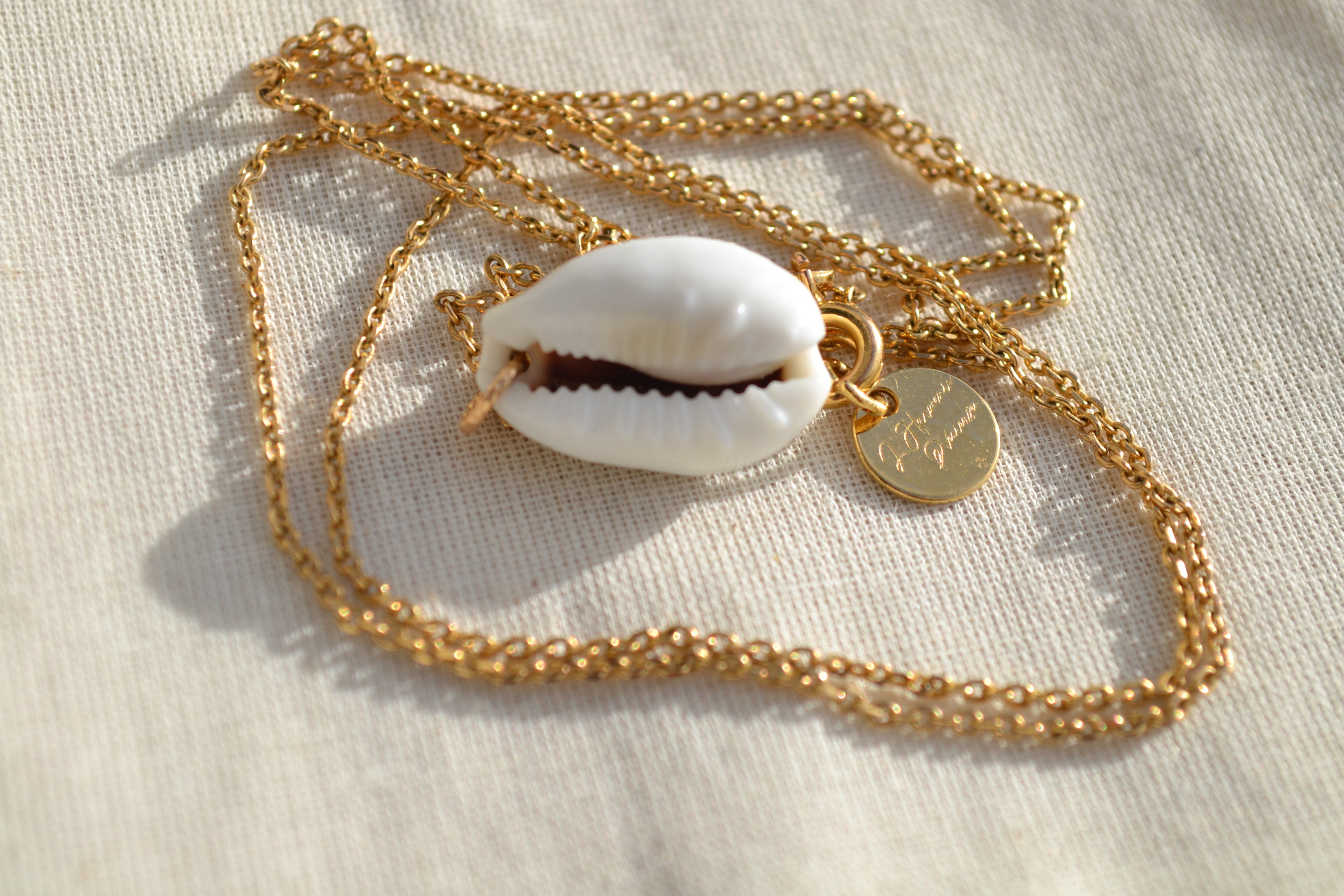 TALISMAN HINA - Cauri de Tikehau Collier (60cm)