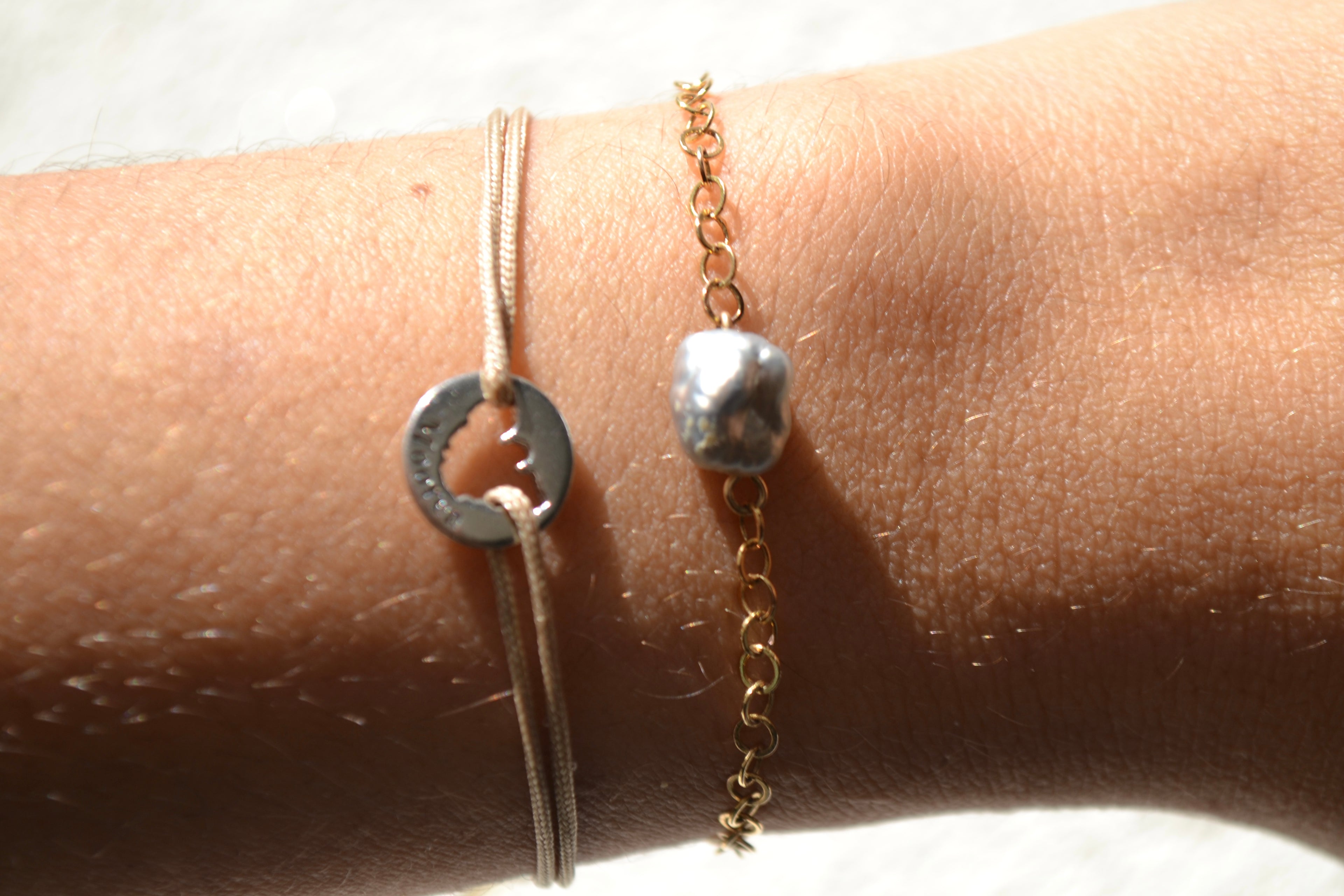 TALISMAN MAEVA - Bracelet Keshi de Tahiti