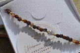 CASSANDRE — Bracelet pietersite &  keshi de Tahiti