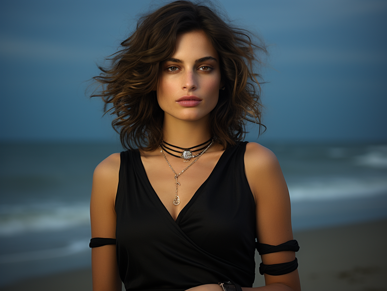 TALISMAN KAÏANOX – Spinelle Noire bracelet 7 gemmes